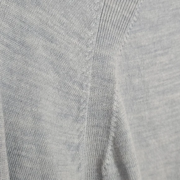 Lululemon Athletica Blue Merino Wool Sweater Sz 6 - Picture 7 of 9